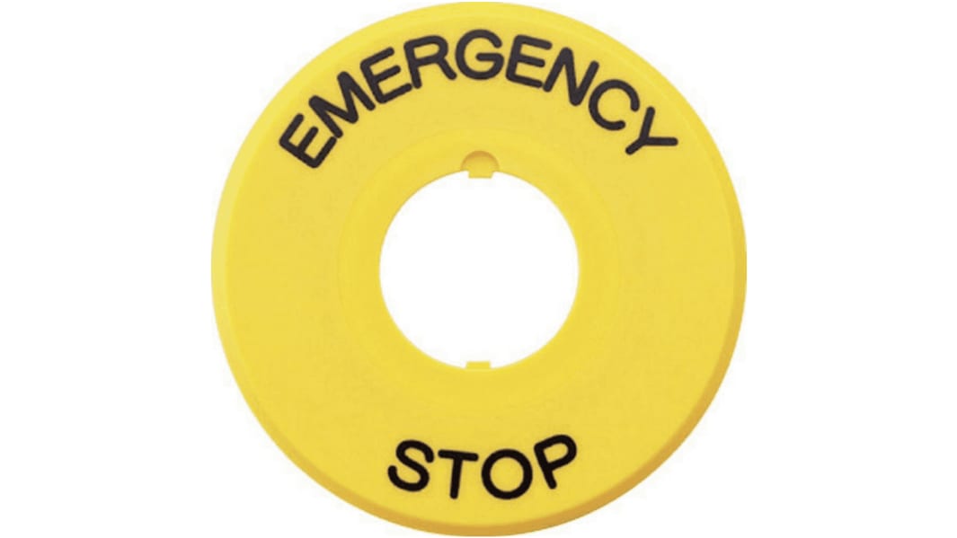 Idec Legend Plate, Emergency Stop