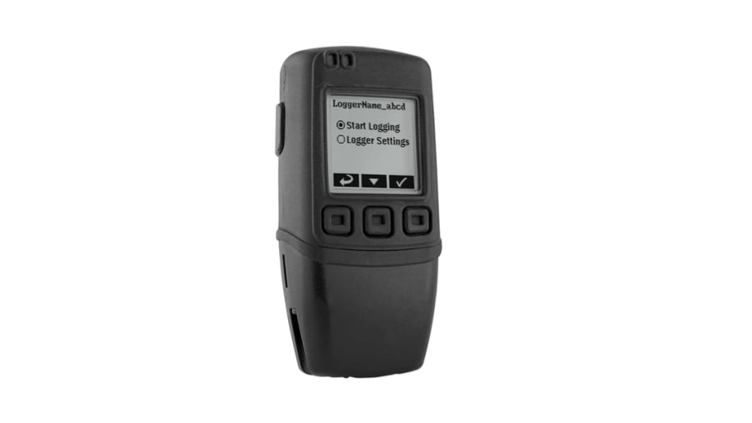 Registrador de datos Lascar EL-GFX-D2, para Humedad Temperatura, Punto de rocío, con alarma, display LCD, interfaz USB