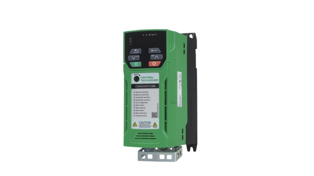 Control Techniques Inverter Drive, 1.1 kW, 1, 3 Phase, 200 → 240 V ac, 5.6 A, C300 Series