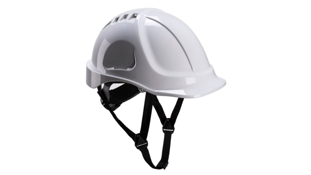 Casque de sécurité RS PRO Ventilé en ABS Blanc
