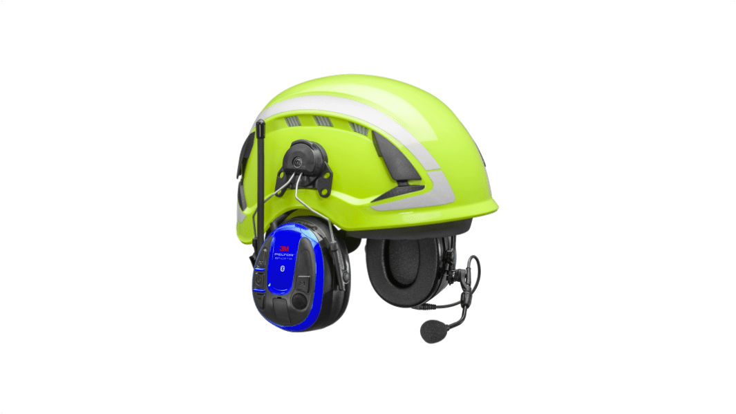 3M WS Alert XPI Blau Kopfbügel Bluetooth Elektronischer Gehörschutz, 30dB, 411g