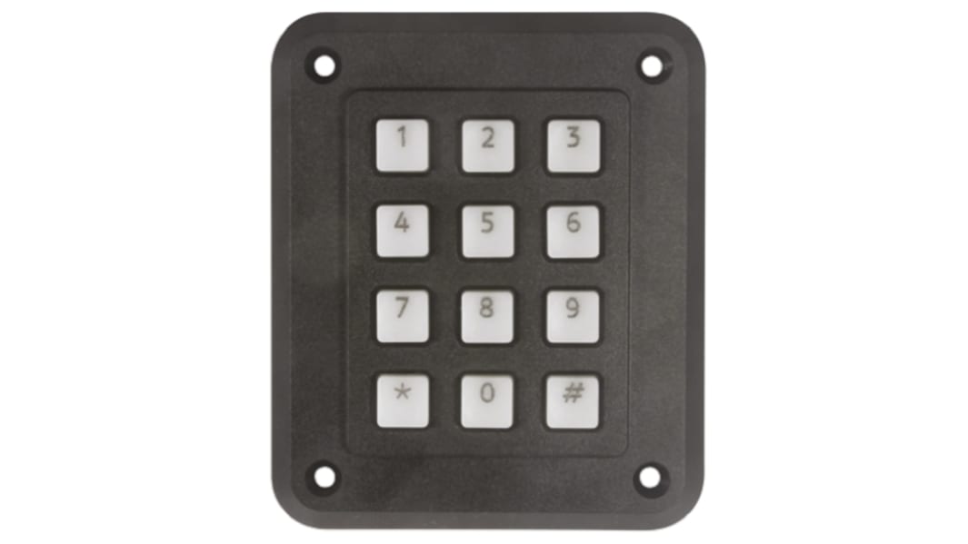 Teclado numérico, 12 teclas IP54