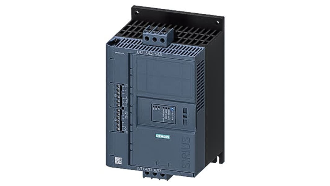 Démarreur progressif progressif, triphasé Siemens SIRIUS 3RW 3RW52, 11 kW 480 V c.a. 13 A
