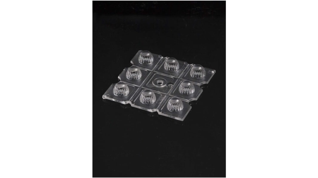 Ledil C15983_STRADELLA-8-HV-HB-S, STRADELLA Series 8-Way LED Lens, 25 ° Spot Beam