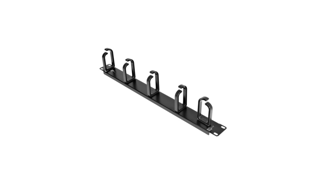 StarTech.com 1U Kabel-Management-Panel zur Verwend.mit Server-Racks und -Schränke, Verdrahtungsschließungen,