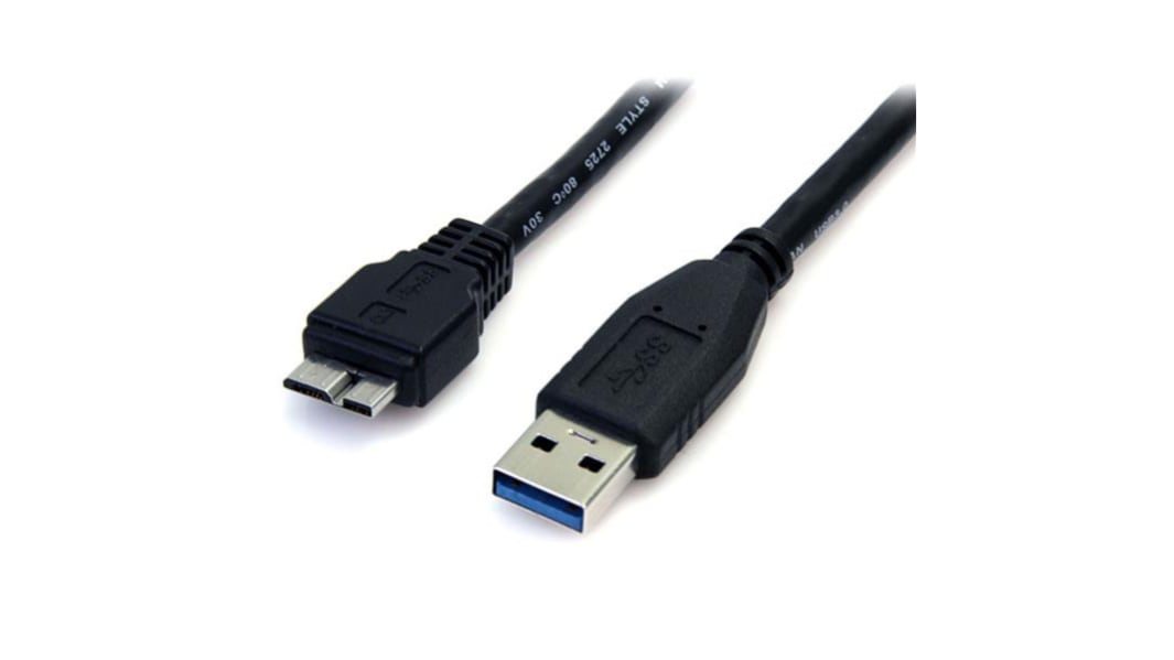 StarTech.com USBケーブル, USB A → Micro USB B, 500mm, USB 3.0
