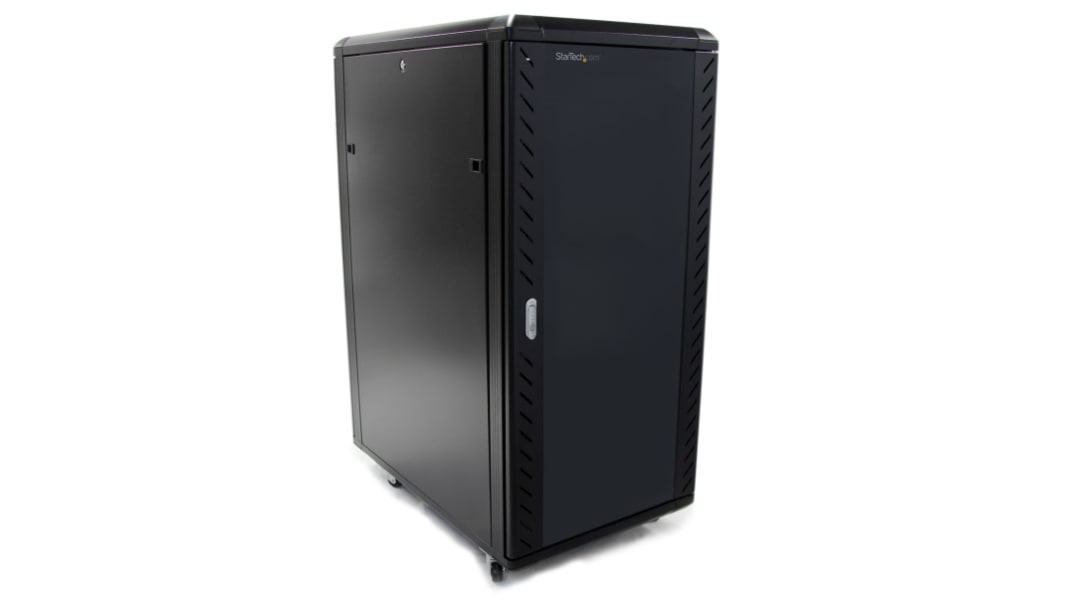 StarTech.com 25U-Rack Server Cabinet, Medium Cabinet, 1000 x 600 x 1200mm