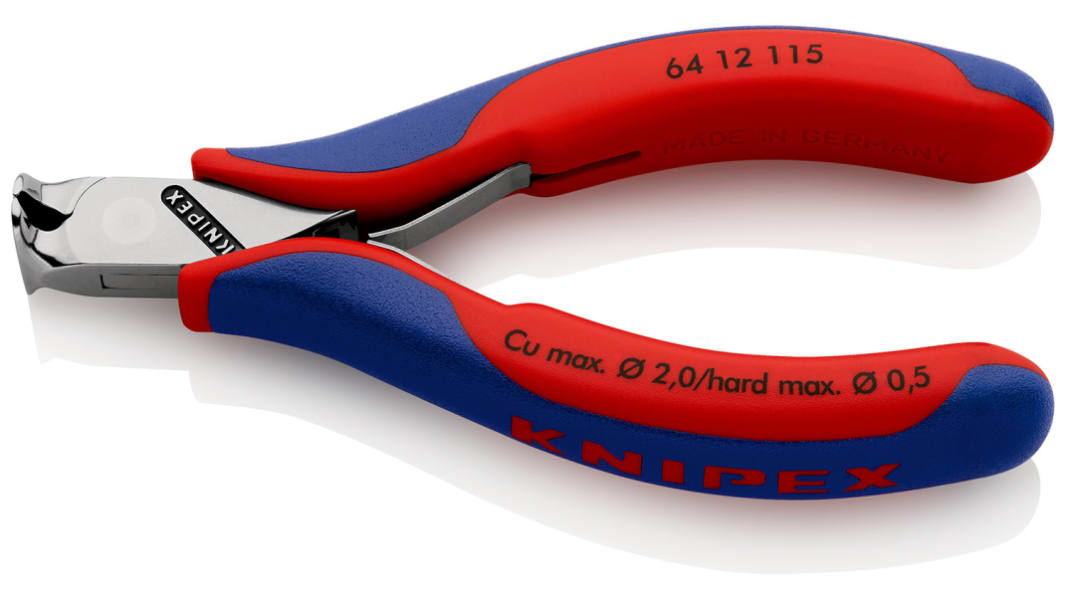 Pince coupante frontale Knipex, 115 mm, capacité 1.4mm