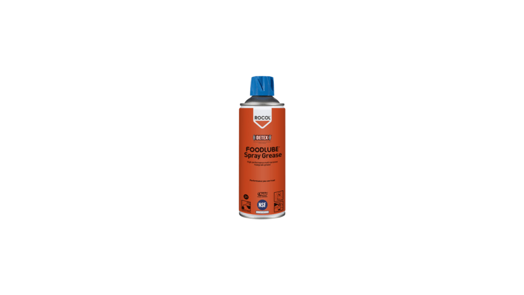 Grasa de Aluminio Complex Rocol Rocol Foodlube® Spray Grease, Aerosol de 400 ml, apto para industria alimentaria