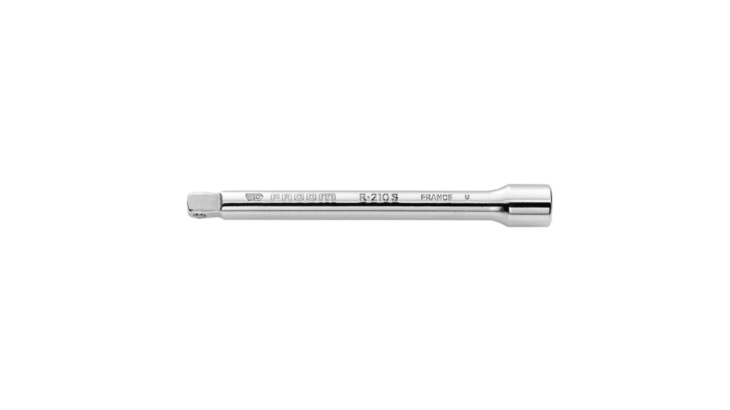 Facom R.210S 1/4 in Square Wobble Extension, 100 mm Overall