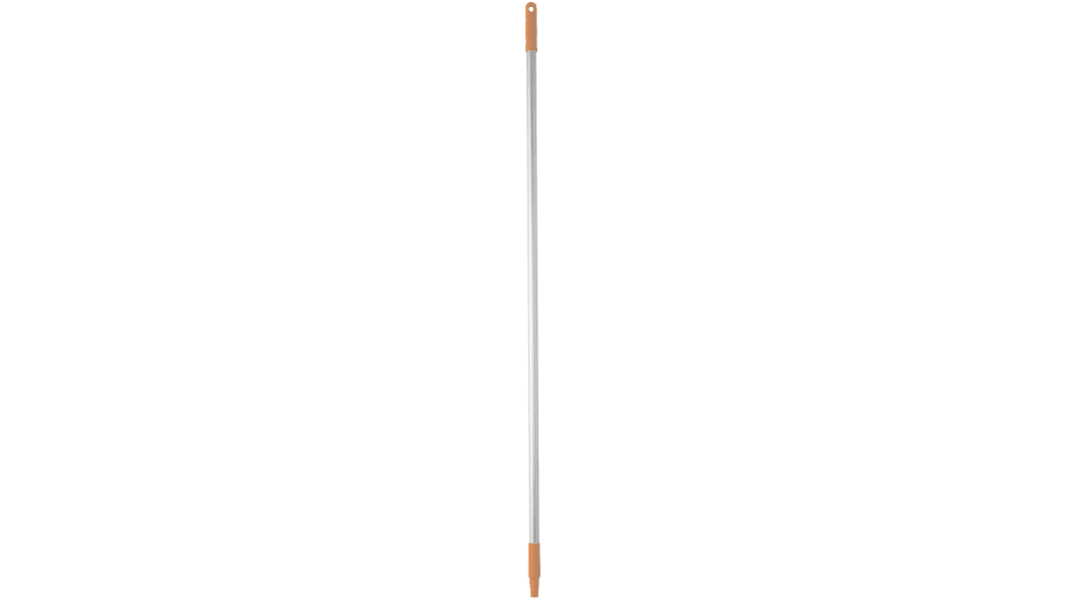 Vikan Orange Anodised Aluminium, Polypropylene Mop Handle, 1.46m