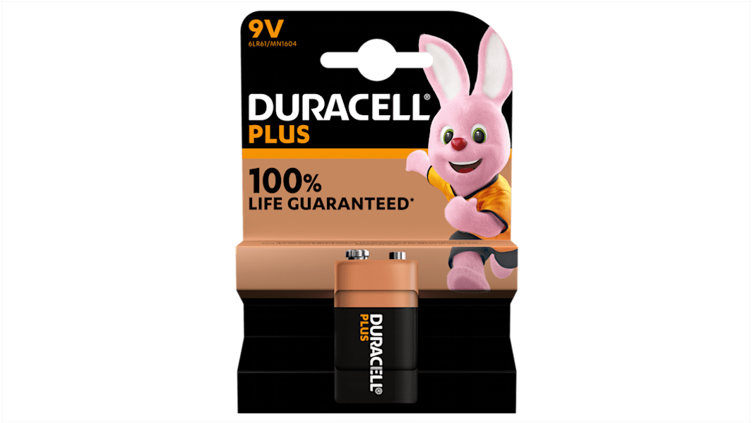 Duracell Duracell Plus Power 9V Battery 9V