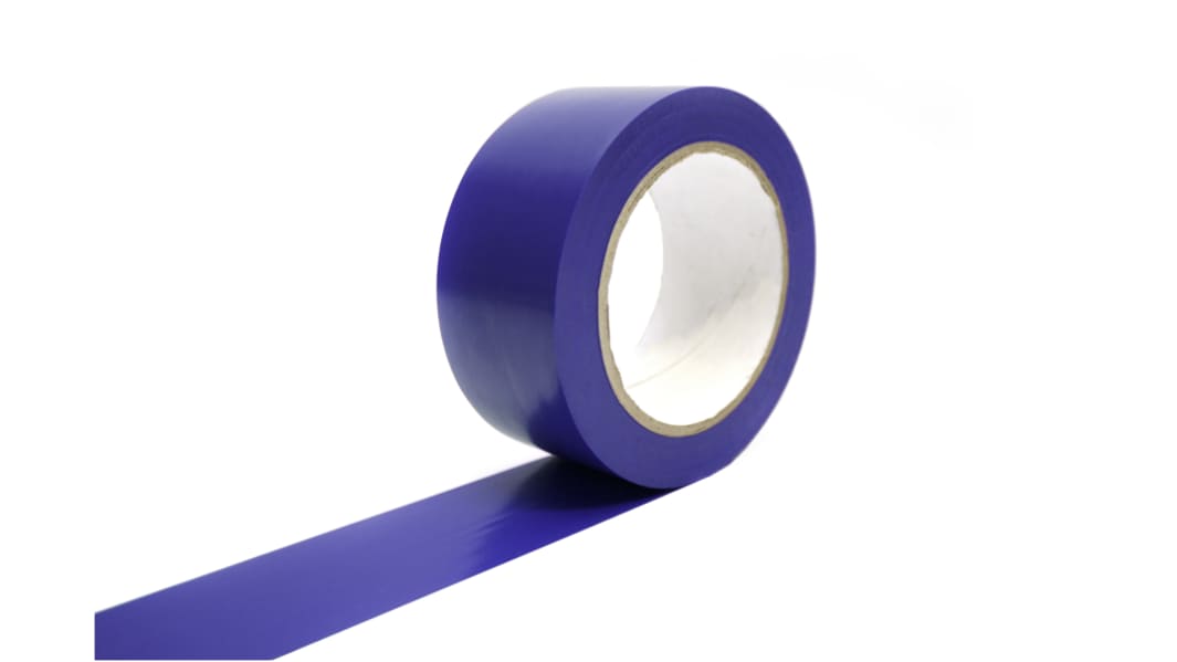 Coba Europe PVC Trassierband Blau Typ , 50mm x 33m