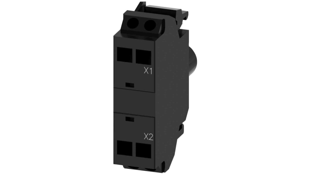 Blocco contatti luminoso Siemens, LED