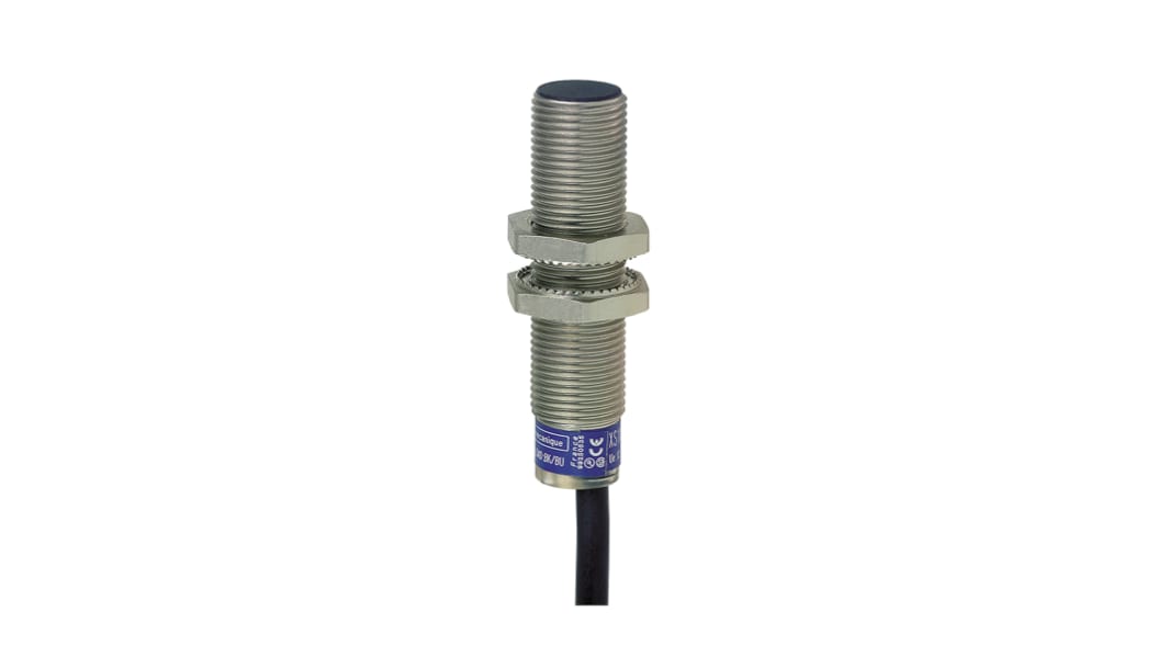 Telemecanique Sensors Inductive Threaded Barrel Proximity Sensor, M12, 4 mm Detection, 2-Wire NC, 20 → 264 V