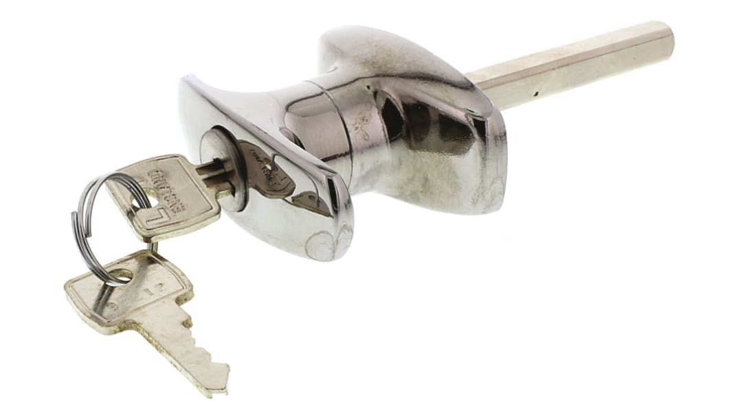 Euro-Locks a Lowe & Fletcher group Company Silver Locking Handle, T-Handle