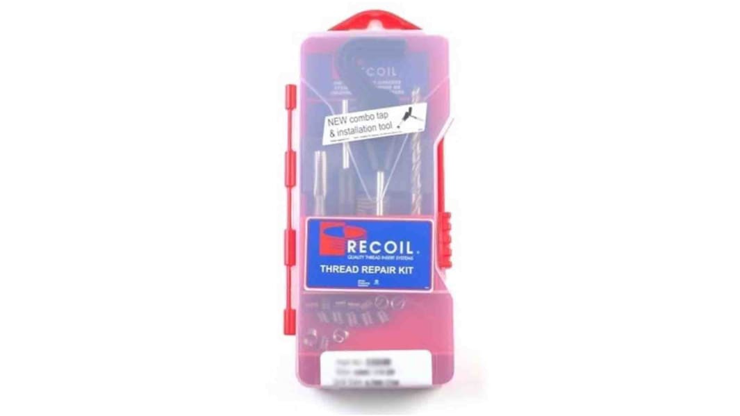 Juego de reparación de rosca, Recoil, 10 piezas , 16 → 14