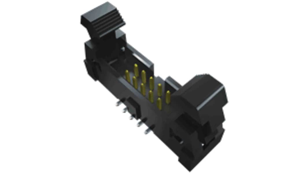 Samtec 10-Way PCB Header Plug for Surface Mount, 2-Row