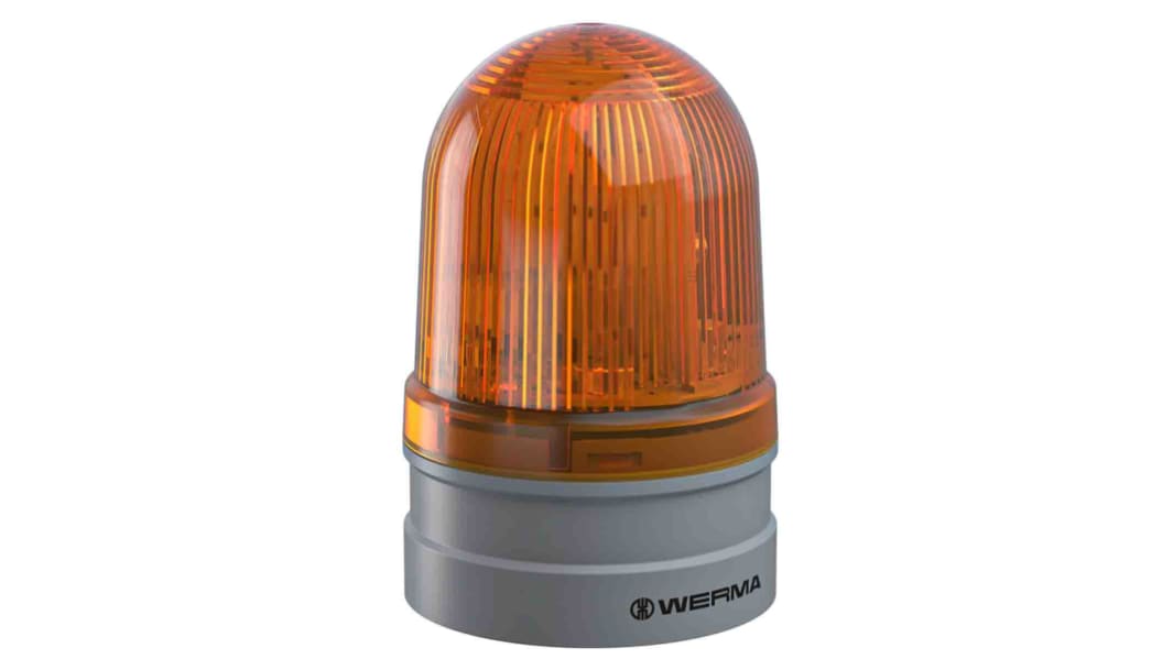 Werma 信号灯 LED灯黄 12 V、24 V EvoSIGNAL Midiシリーズ 261.320.70