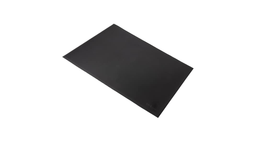 Coba Europe 疲労軽減マット あり ゴムゲルフォーム テクスチャ 17mm あり Black 1.8m x 0.9m 単品 Hygimat