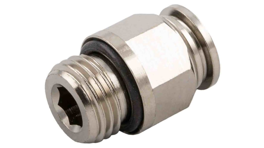 Raccord instantané RS PRO vers Enfichable 6 mm G 1/2 Mâle