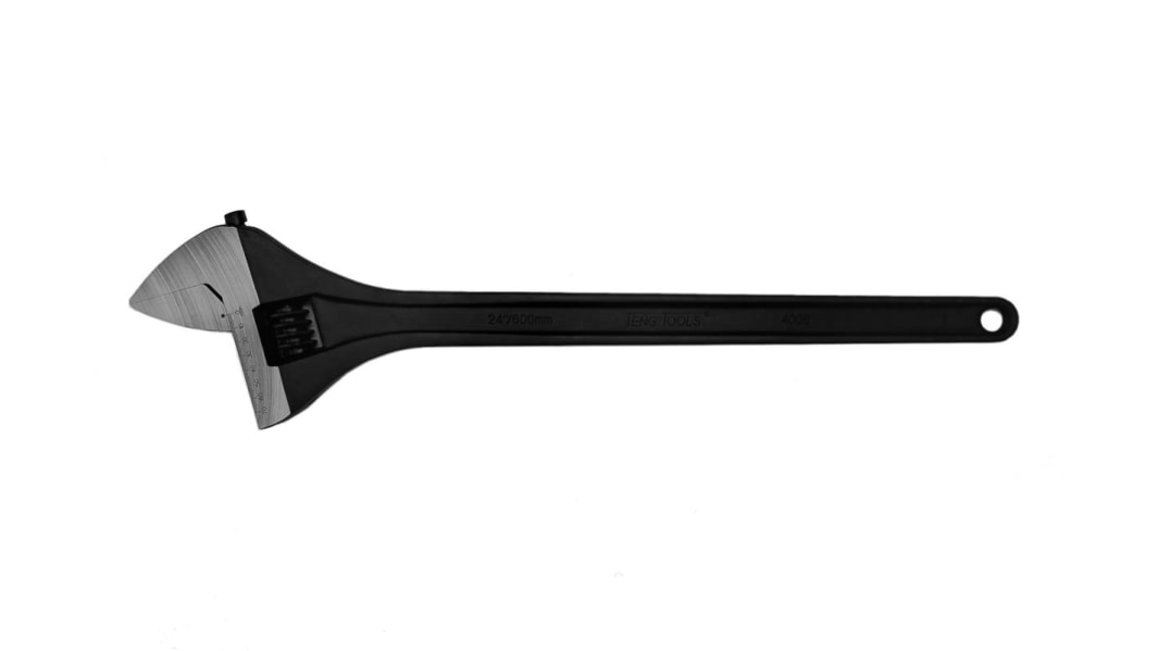 Teng Tools レンチ 600 mm クロームバナジウム, モンキーレンチ, 4008