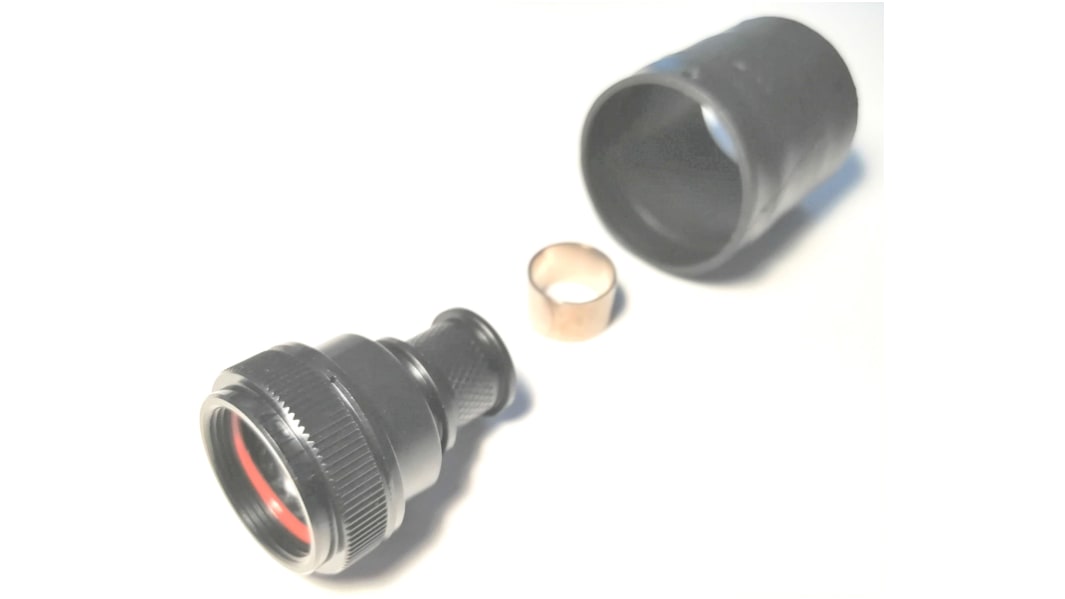Amphenol Limited, BK4Size 16 Straight Circular Connector Backshell, For Use With 38999 III