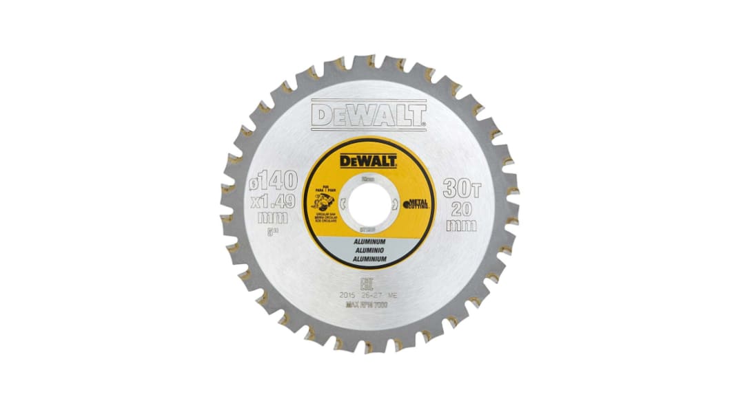 DeWALT Wolframcarbid Kreissägeblatt, Ø 140mm