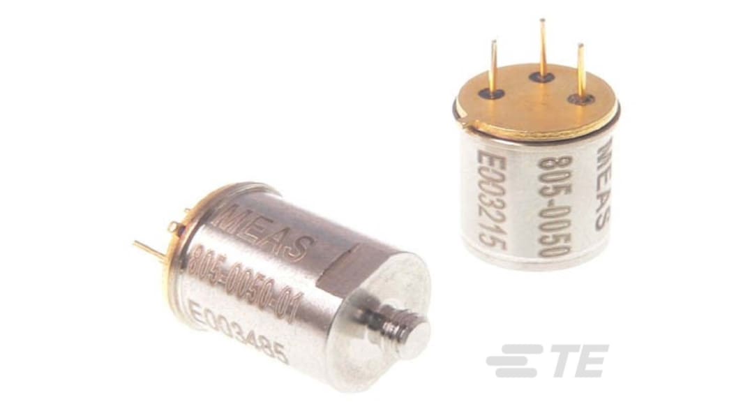 Accelerometro TE Connectivity, 2-assi, 3 pin, TO-5, Montaggio superficiale