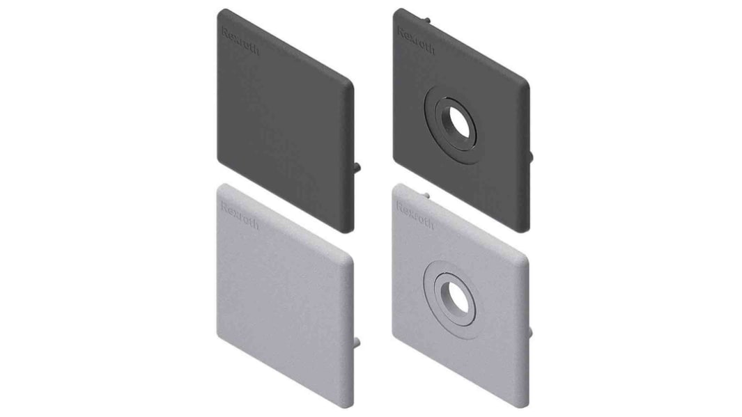 Cappuccio terminale in polipropilene Nero Bosch Rexroth, diametro 8.4mm, dimensioni 60mm