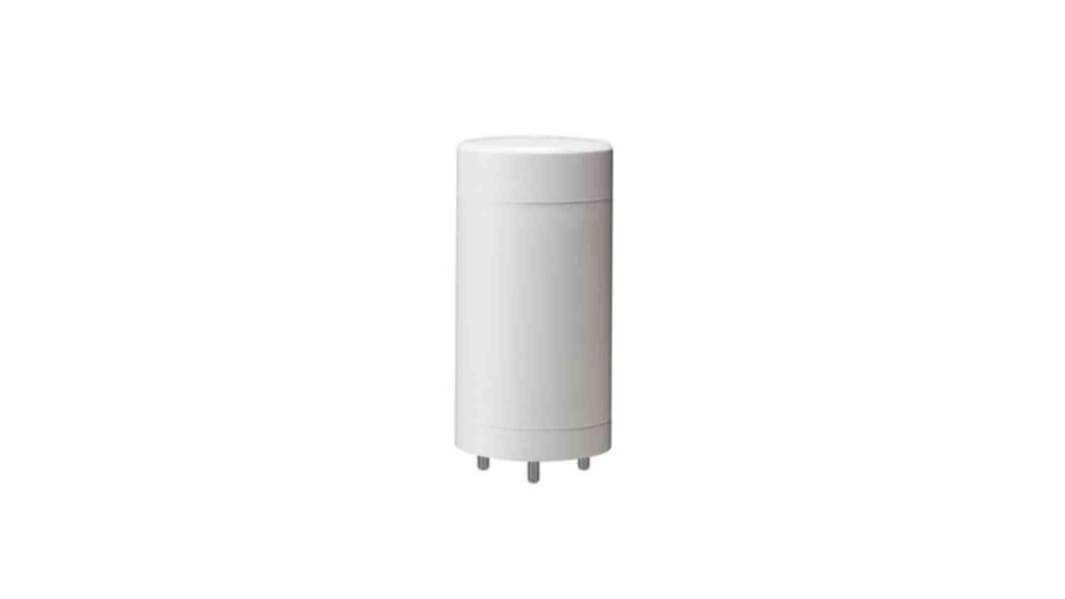 Patlite LR7 Series White Mounting Base, 24 V dc, LED Bulb, DC