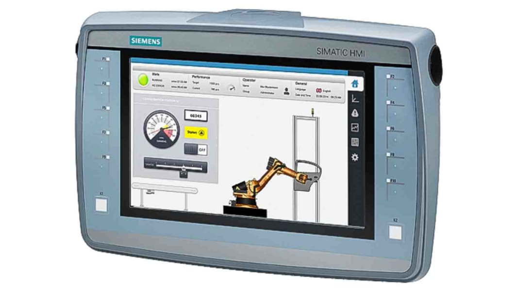 Pannello HMI Siemens, KTP700 Mobile, 7", serie SIMATIC, display TFT