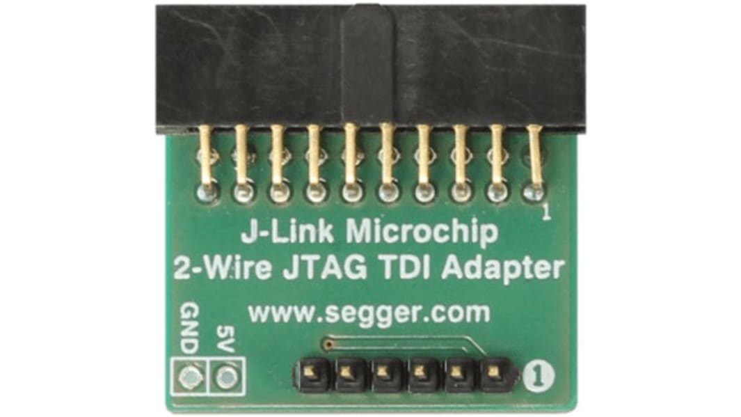 SEGGER 開発キットアクセサリ Microchip IS208用 アダプタ 8.06.23 J-Link Microchip 2-Wire JTAG TDI Adapter
