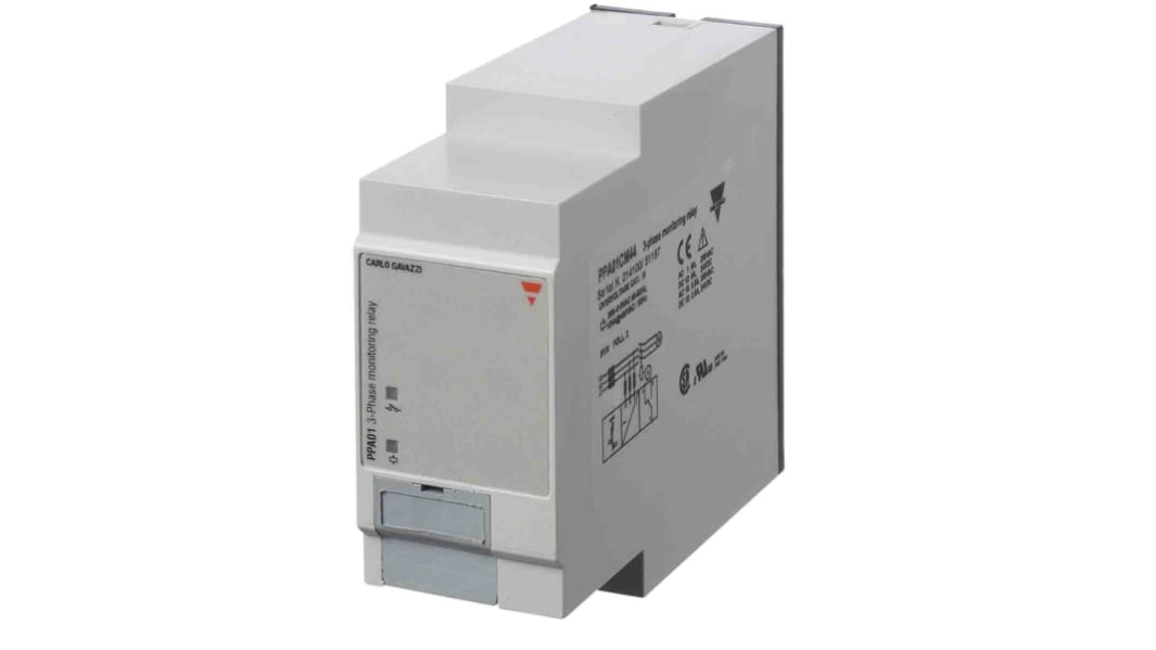 Carlo Gavazzi モニタリングリレー, DPDT, PPA01DM48