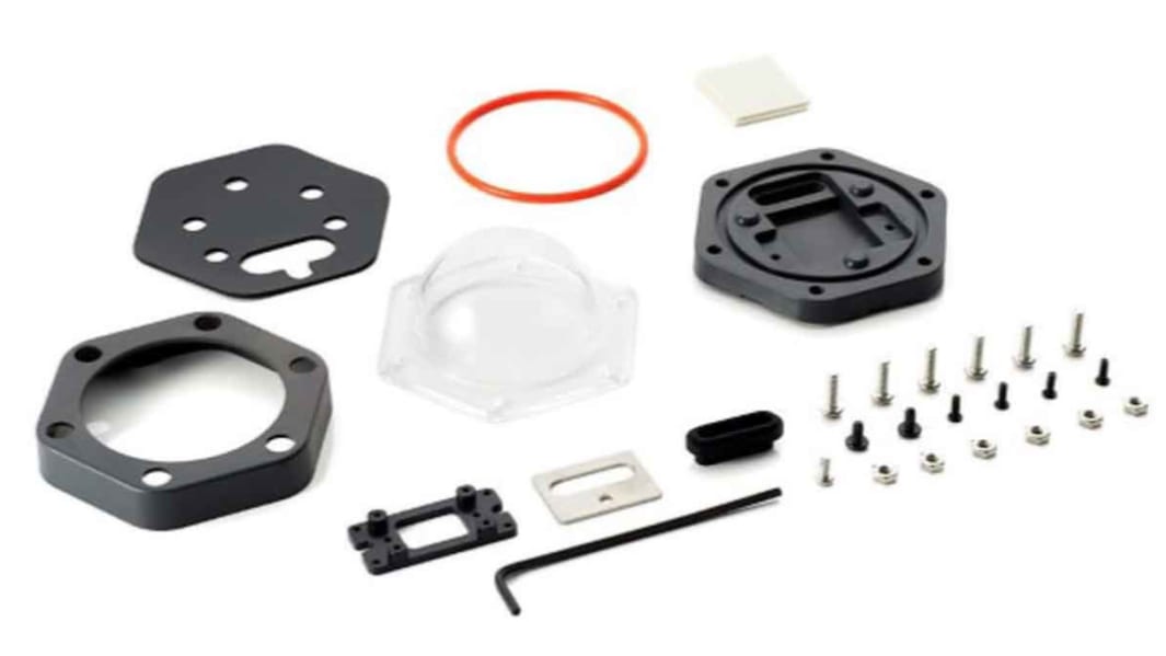 Boîtier Raspberry Pi 3 B DesignSpark WC-01 en ABS Noir