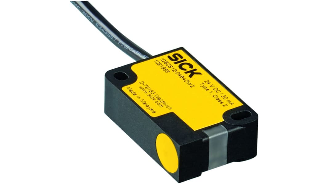 SICK IME2S Series Flush Inductive Non-Contact Safety Switch, 24V dc, Vistal Housing, 2NO, M12