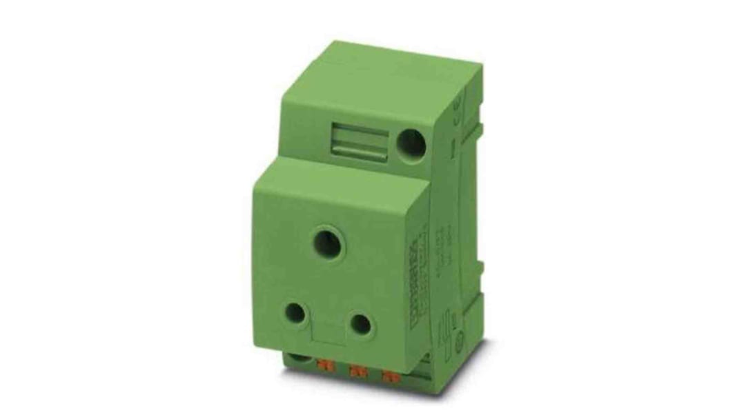 Prise secteur Femelle Phoenix Contact, 250 V, 6A, Rail DIN