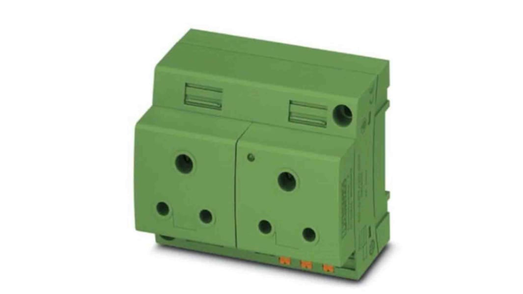 Prise secteur Femelle Phoenix Contact, 250 V, 6A, Rail DIN