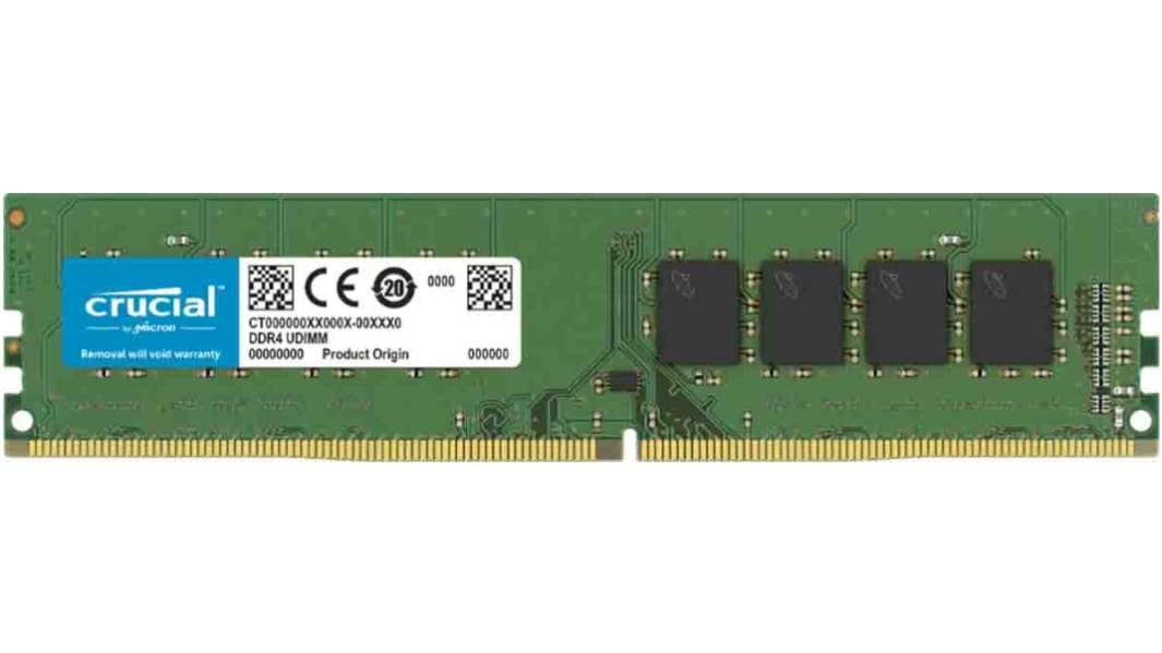 Crucial RAM (ランダムアクセスメモリ）, 4 GB, 2666MHz, DDR4, CT4G4DFS8266