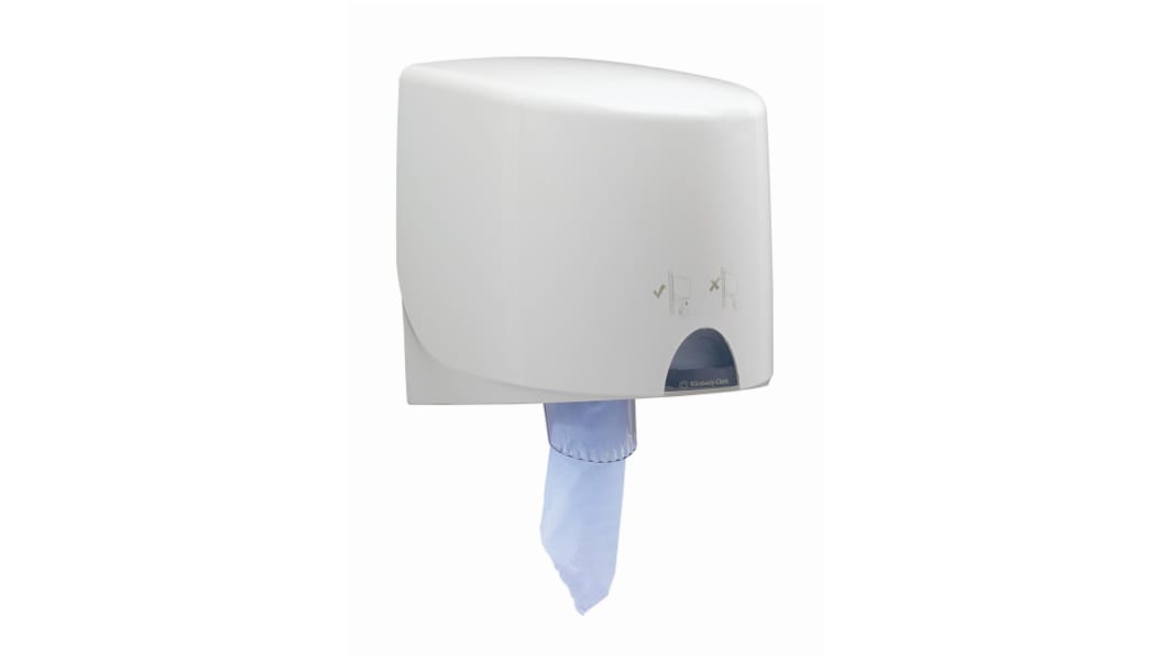 Toalla de Papel Kimberly Clark L10 / Rollo Azul de 1 capa, 800 Hojas de 380mm