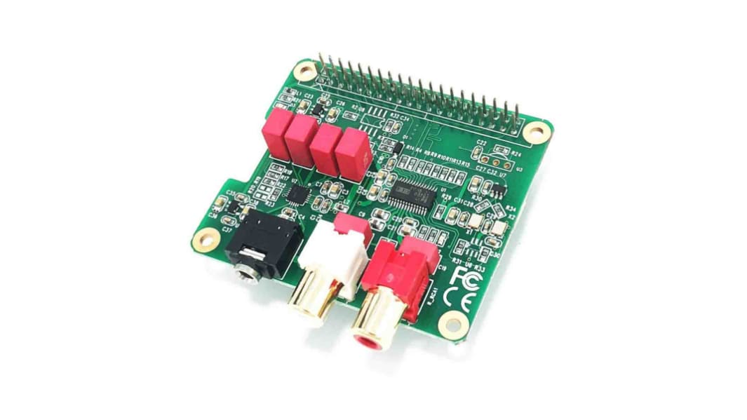 52Pi Raspberry Pi HAT, Raspberry Pi 用 HiFi DAC Hat, オーディオ, HAT, MS101