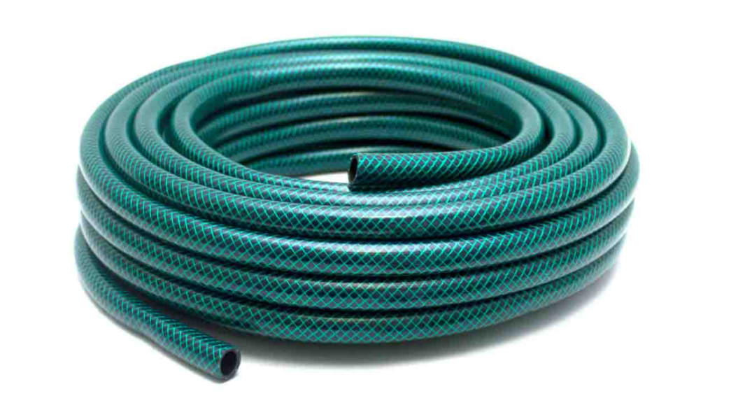 RS PRO PVC, Hose Pipe, 12mm ID, 15.3mm OD, Green, 50m
