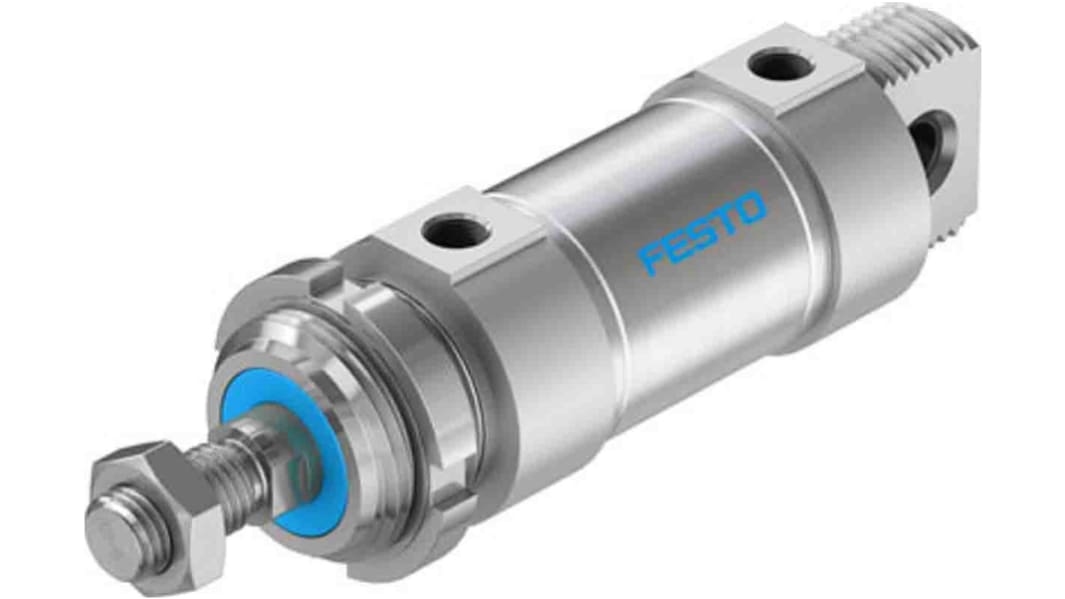 Festo 空圧ピストンロッドシリンダ DSNUシリーズ ボア：50mm ストローク：25mm DSNU-50-25-P-A