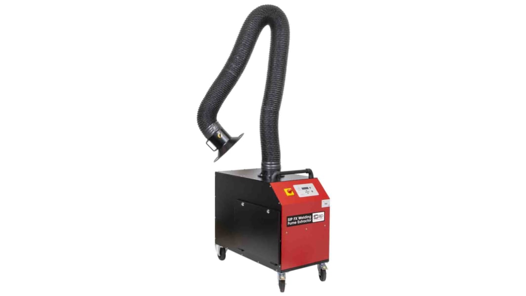 Estrattore di fumi di saldatura mobile SIP per uso con Saldatrici e inverter ad arco