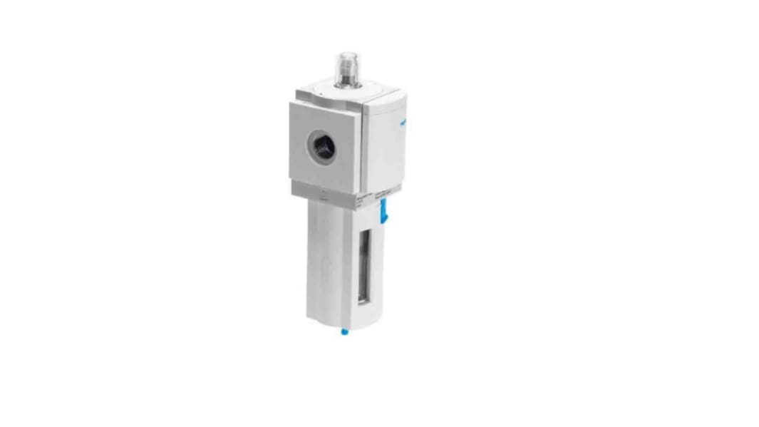 Festo MS series 1μm G 1/2 2bar to 12 bar Pneumatic Filter 950L/min max with Automatic drain
