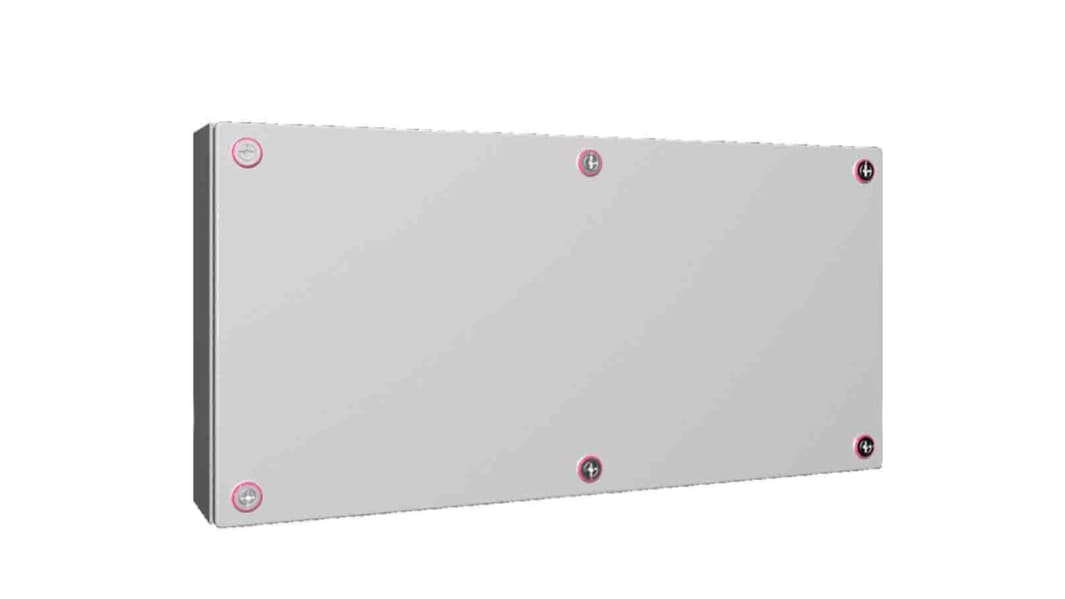 Rittal KX Stahl Wandgehäuse RAL 7035, grau IP66, HxBxT 300 mm x 600 mm x 120mm