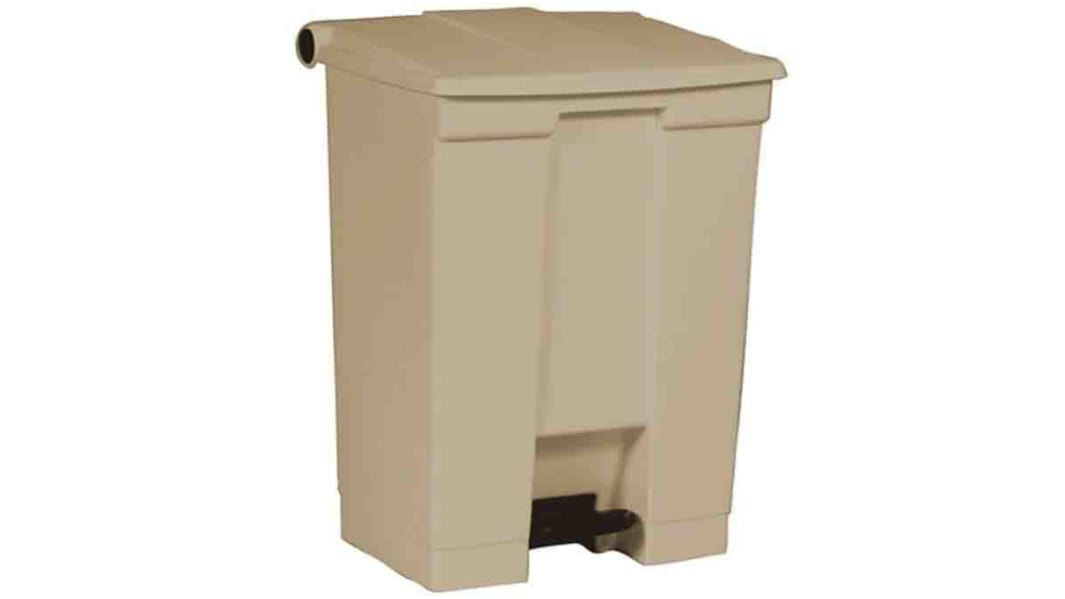 Rubbermaid Commercial Products Kunststoff Mülleimer 68L Beige T 673.1mm