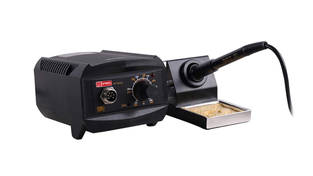 Station de soudage RS PRO, 65W, 230V, Type C- Prise Europe; Type G- Prise anglaise