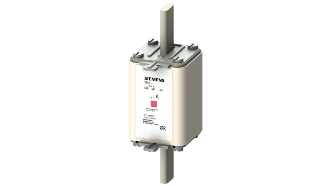 Siemens 250A Centred Tag Fuse, NH1, 500V ac