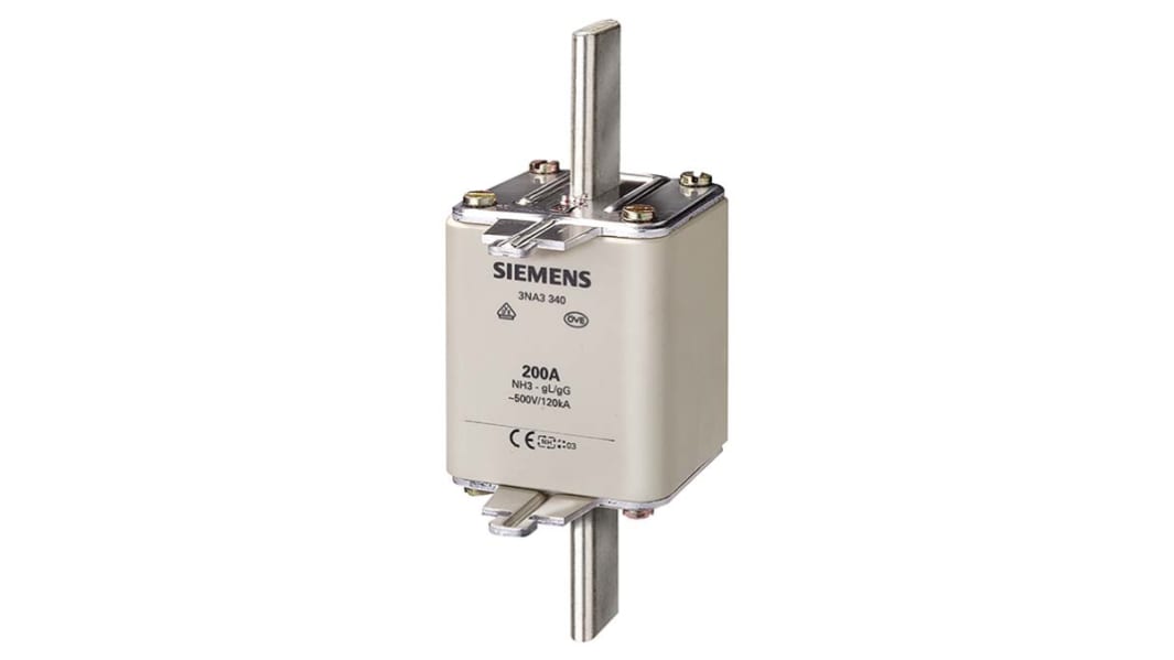 Siemens 630A Centred Tag Fuse, NH3, 500V ac
